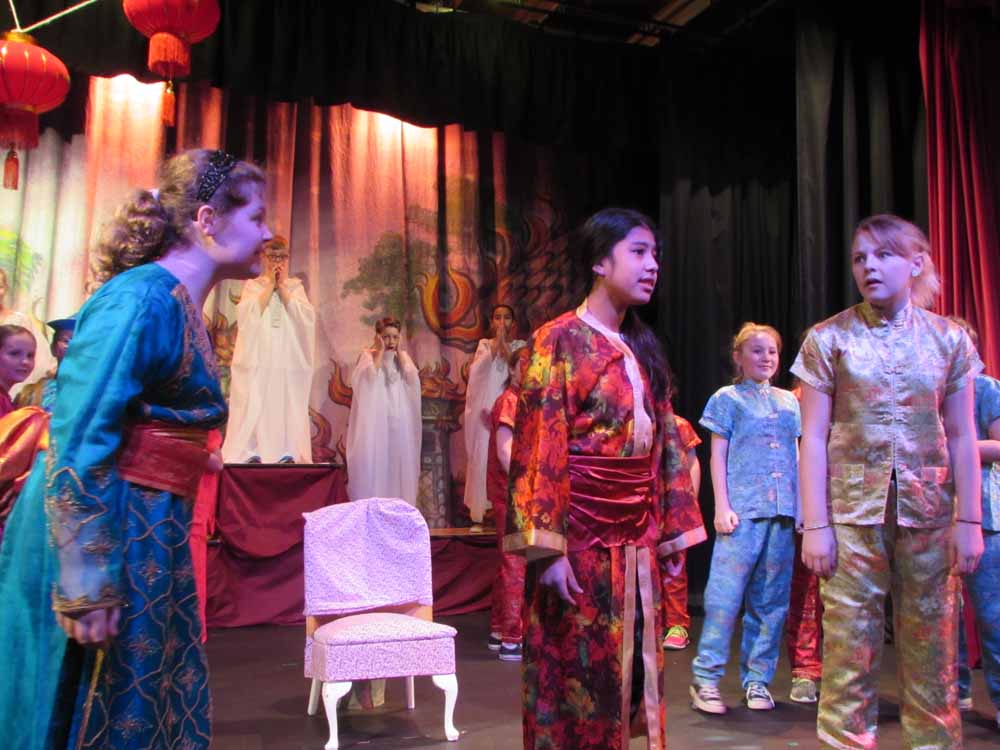Year 6 Production of 'Mulan', March 2016